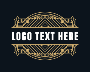 Deluxe Art Deco logo