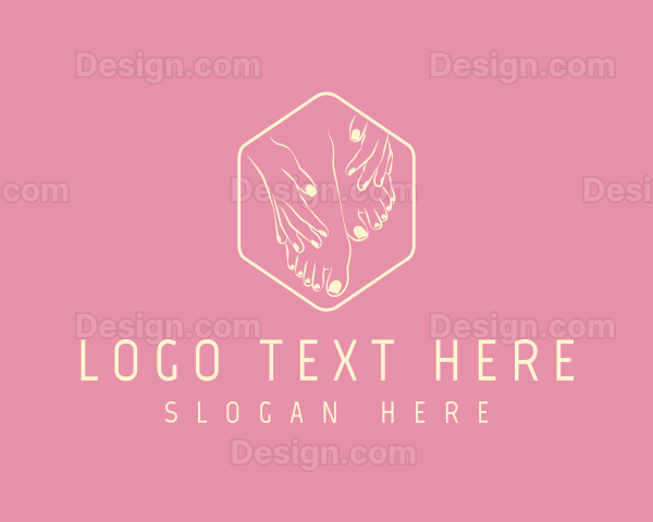 Floral Nude Nature Logo