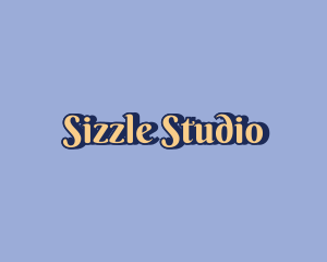 Retro Studio Script logo design