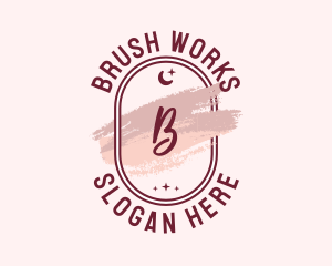 Makeup Brush Boutique  logo design