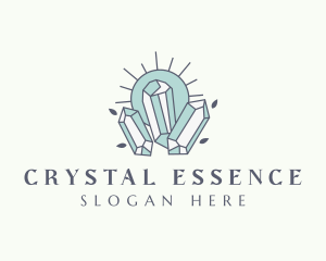 Elegant Crystals Jewelry  logo design