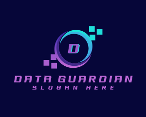 Digital Pixel Programming logo design