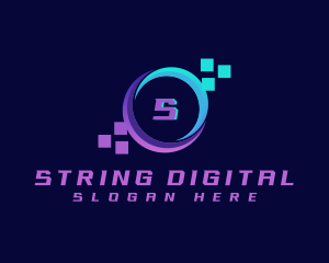 Digital Pixel Programming logo design