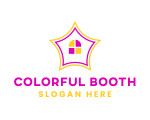 Colorful Design House logo design