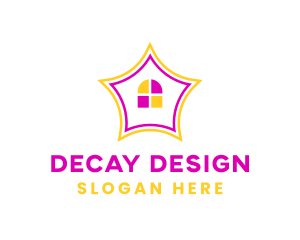 Colorful Design House logo design