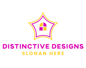 Colorful Design House logo design