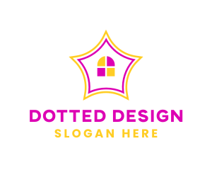 Colorful Design House logo design