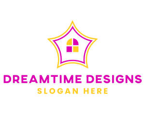 Colorful Design House logo design