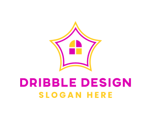 Colorful Design House logo design