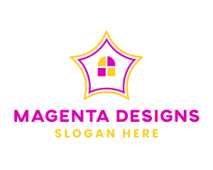 Colorful Design House logo design