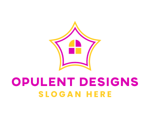 Colorful Design House logo design
