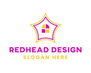 Colorful Design House logo design