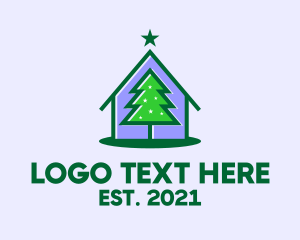 Christmas Tree House  logo