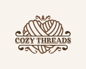 Heart Yarn Crafts logo design