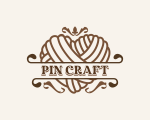 Heart Yarn Crafts logo design