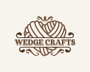 Heart Yarn Crafts logo design