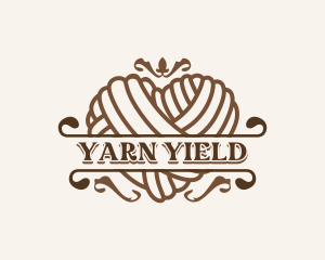 Heart Yarn Crafts logo design