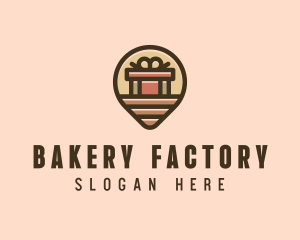 Gift Factory Location Pin logo