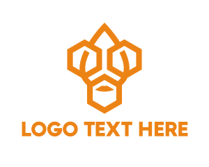 Industrial Hexagon Drop logo