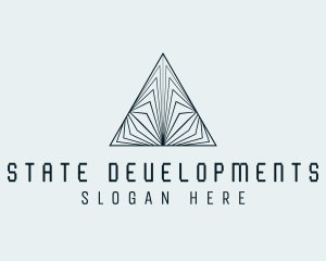 Pyramid Tech Developer logo design