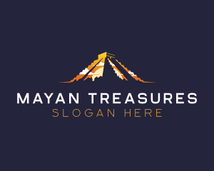 Mayan Heritage Architecture logo design