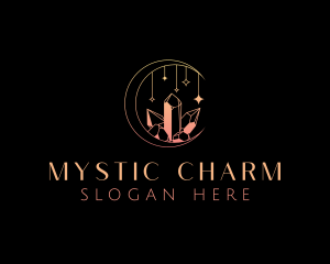 Mystic Gem Stone logo design