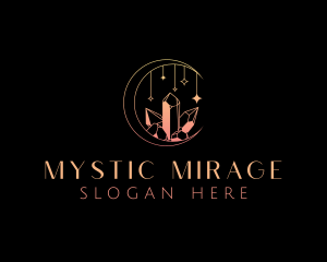 Mystic Gem Stone logo design