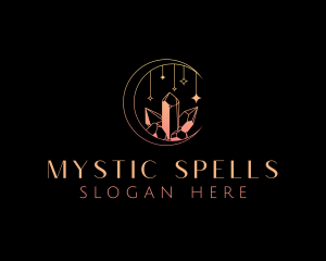 Mystic Gem Stone logo design