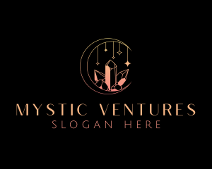 Mystic Gem Stone logo design