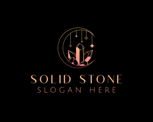 Mystic Gem Stone logo design