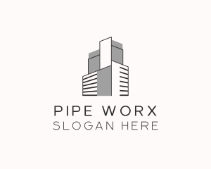 Architect Building Property logo design