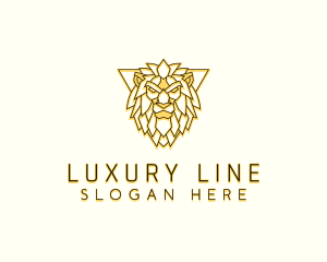 Luxury Lion Finance logo design