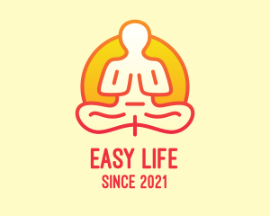 Yoga Meditation Guru logo design