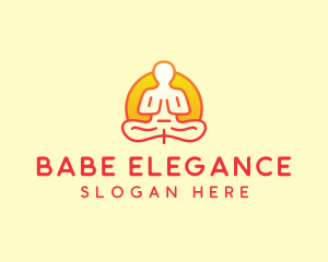 Yoga Meditation Wellness logo design