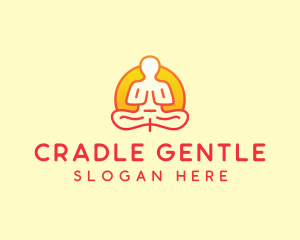 Yoga Meditation Wellness logo design