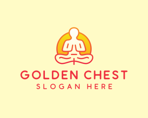 Yoga Meditation Wellness logo design