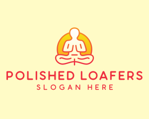 Yoga Meditation Wellness logo design