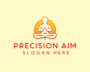 Yoga Meditation Wellness logo design