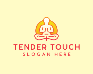 Yoga Meditation Wellness logo design