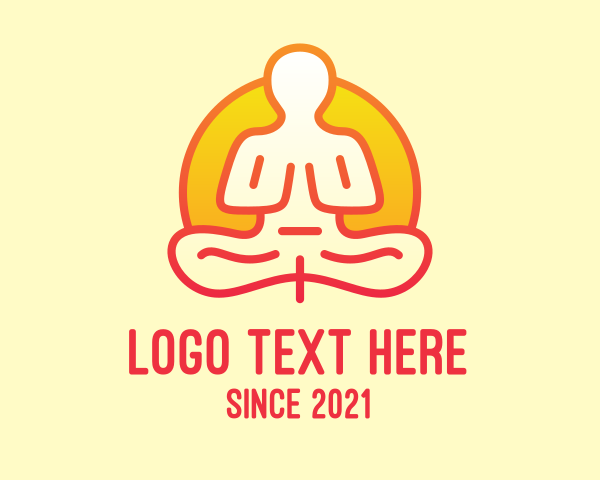 Sitting logo example 1