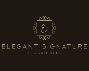 Elegant Jewelry Boutique logo design