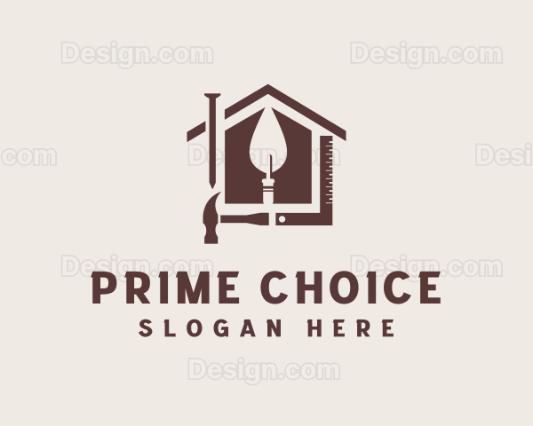 Home Repair Construction Tools Logo