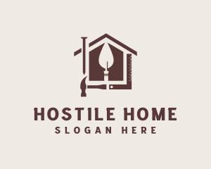 Home Repair Construction Tools logo design