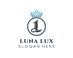 Luxury Royal Letter L logo design