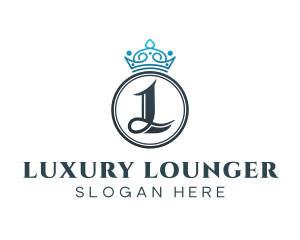 Luxury Royal Letter L logo design