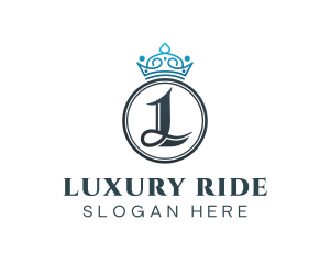 Luxury Royal Letter L logo design