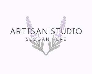 Lavender Blossom Aromatherapy logo design