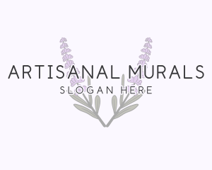 Lavender Blossom Aromatherapy logo design