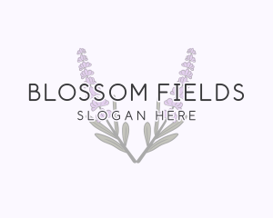 Lavender Blossom Aromatherapy logo design