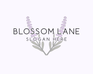 Lavender Blossom Aromatherapy logo design